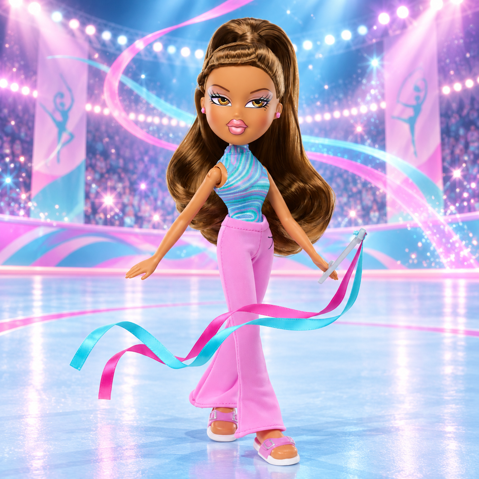 Bratz Play Sportz Yasmin - Gimnasia